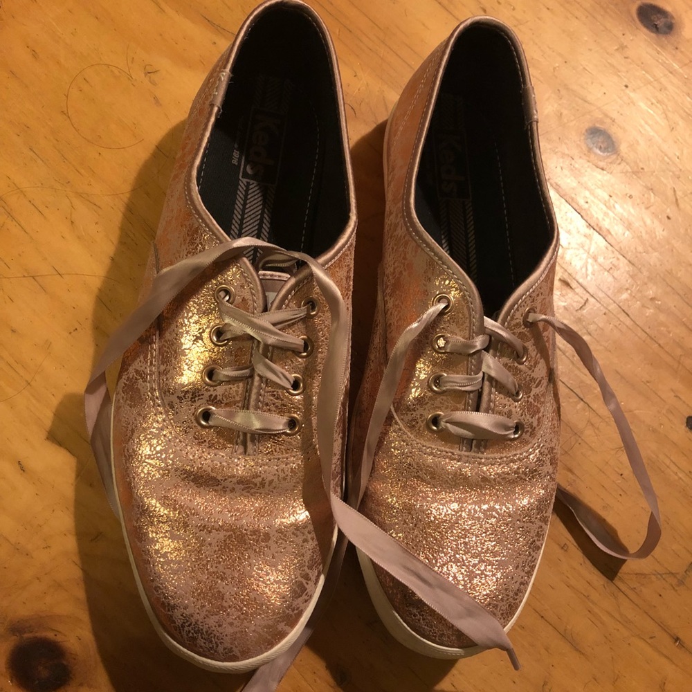 Rose gold Kate Spade Keds